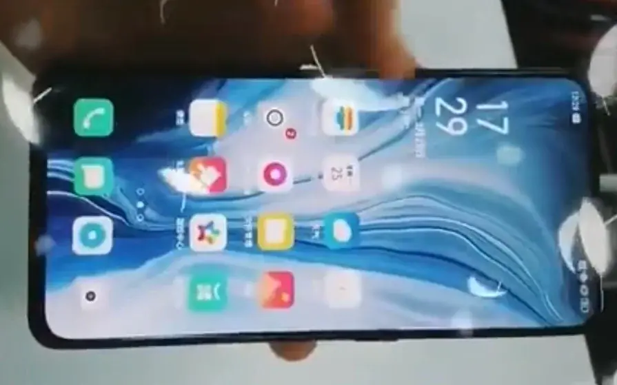 Oppo Reno 실습 비디오, 전체 화면 전면 디자인 유출