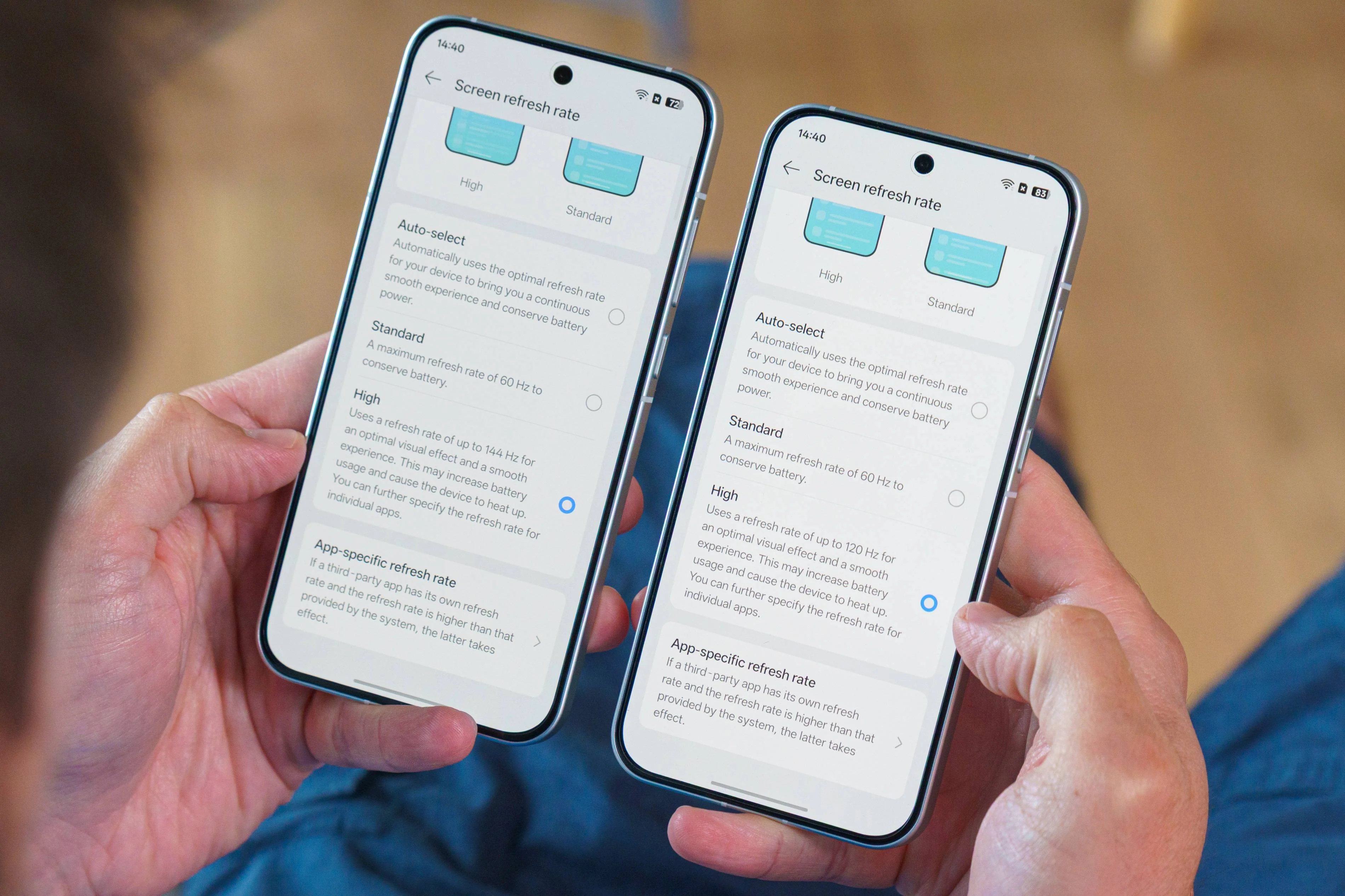 Oppo Reno16 Pro レビュー中 Oppo Reno16 Pro レビュー中