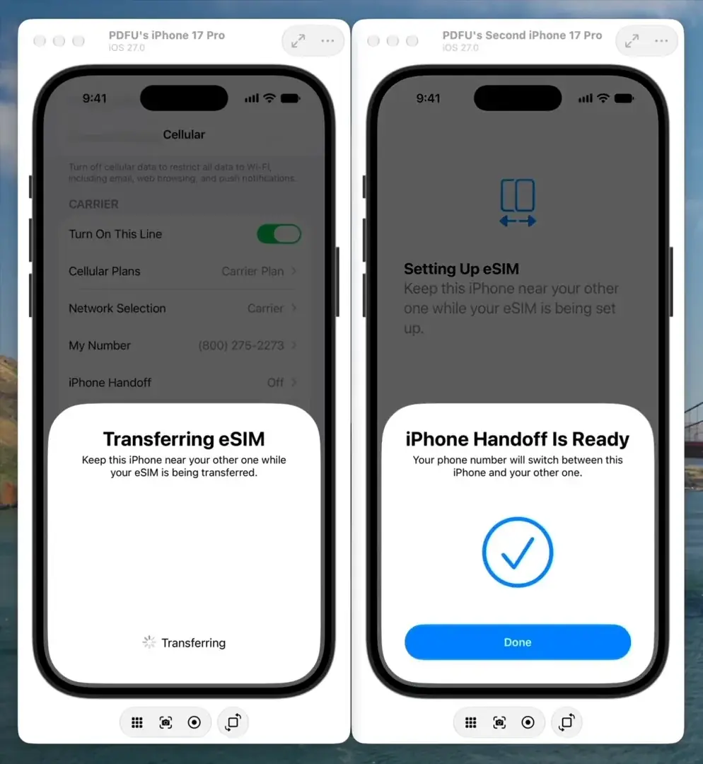 この iOS 27 機能により、2 台の iPhone で 1 つの電話番号を使用できるようになります この iOS 27 機能により、2 台の iPhone で 1 つの電話番号を使用できるようになります