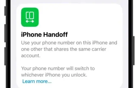 iOS 27: één telefoonnummer delen op twee iPhones