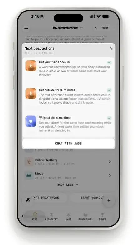 Die Ultra-Sphere ist ein wichtiger Bestandteil des Emerald-Updates der Ultrahuman-App
