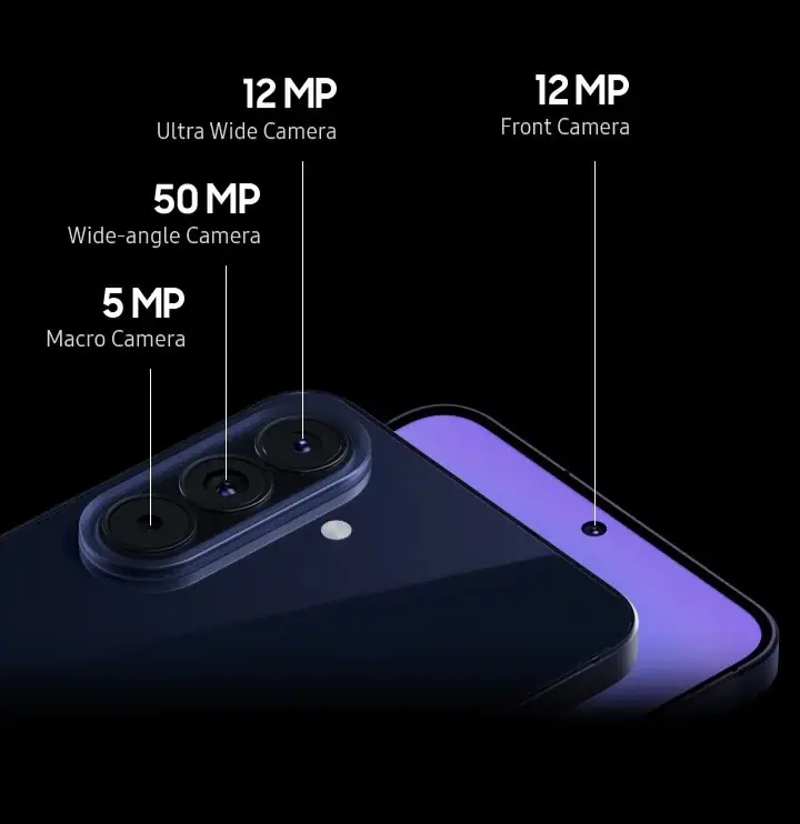 Cameraspecificaties: Galaxy A57