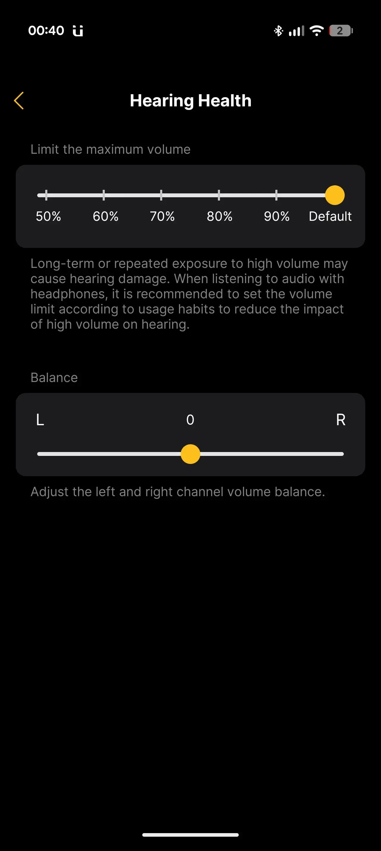 EarFun Audio-appen