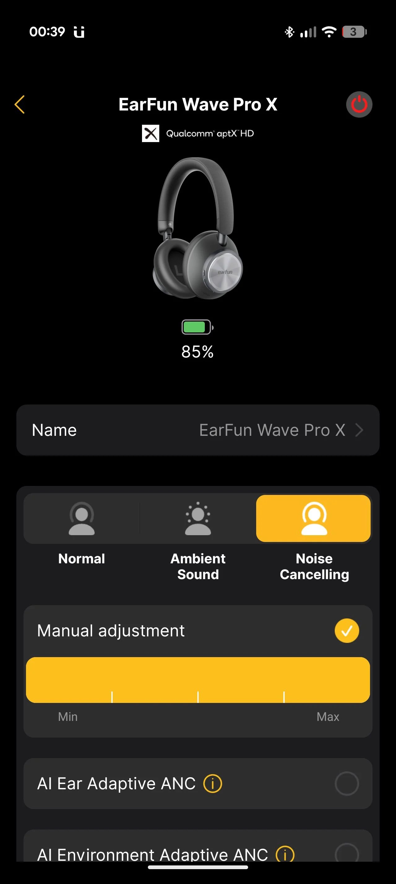 Приложение EarFun Audio