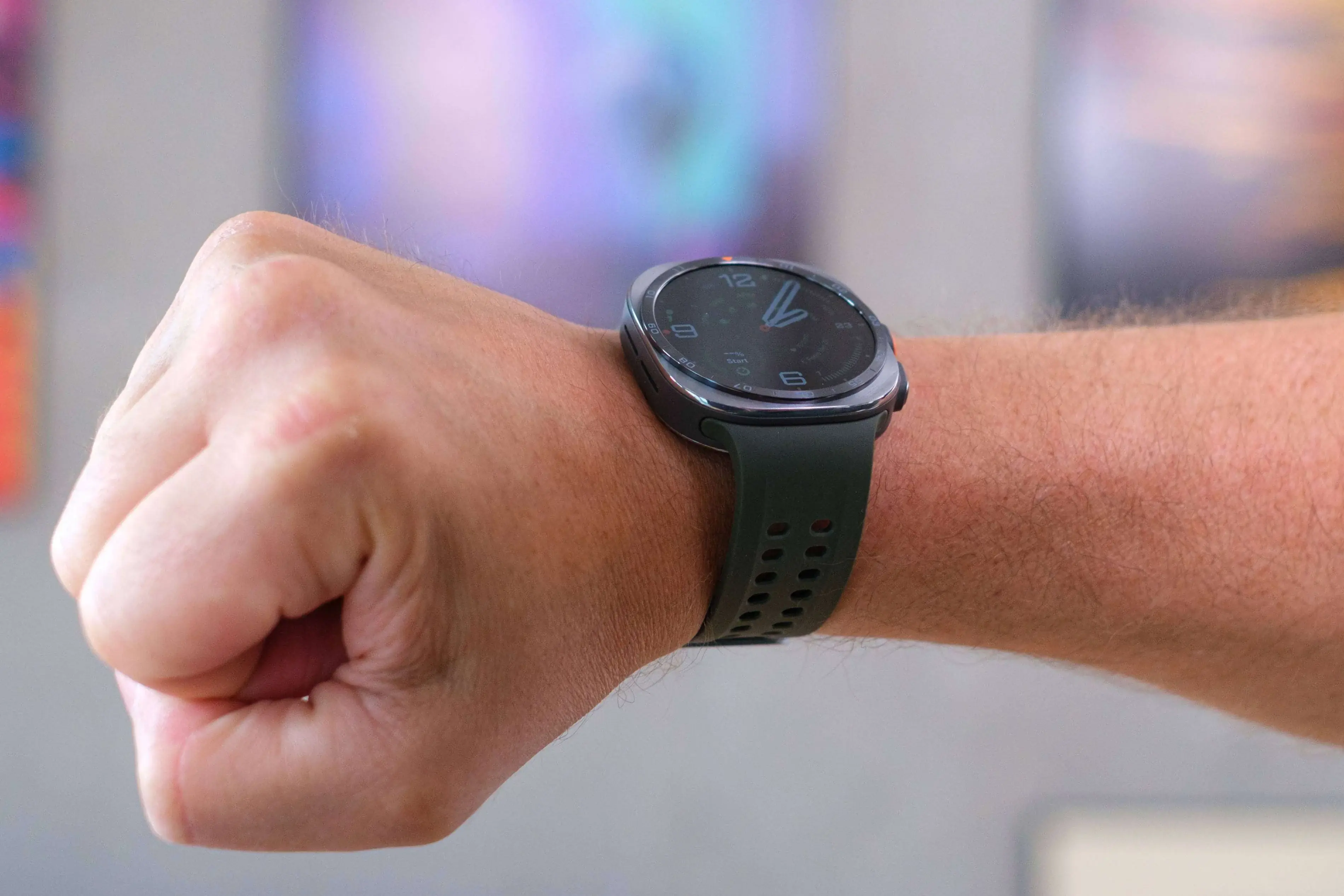 Samsung Galaxy Watch Ultra2 en cours d’examen